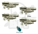 Karabiny plazmowe - SF Combined Melting Guns 4 szt. Połączony Karabin Topiący
