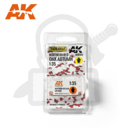 AK Interactive AK8106 Northern Red Oak Autumn Dry Leaves 1:35