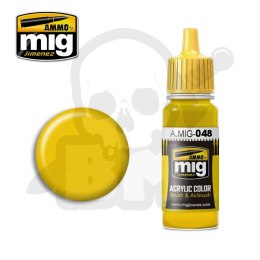 Ammo Mig 0048 Farba akrylowa Yellow 17ml