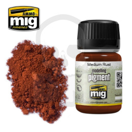 Ammo Mig 3005 Pigment Medium Rust 35ml pigments