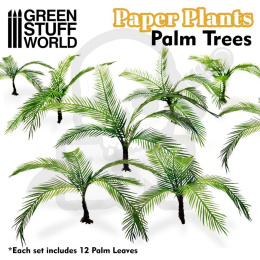 Paper Plants - Palm Trees - papierowe rośliny