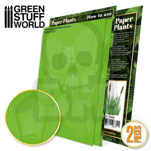 Paper Plants - Reeds - papierowe rośliny