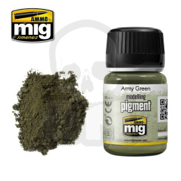 Ammo Mig 3019 Pigment Army Green 35ml