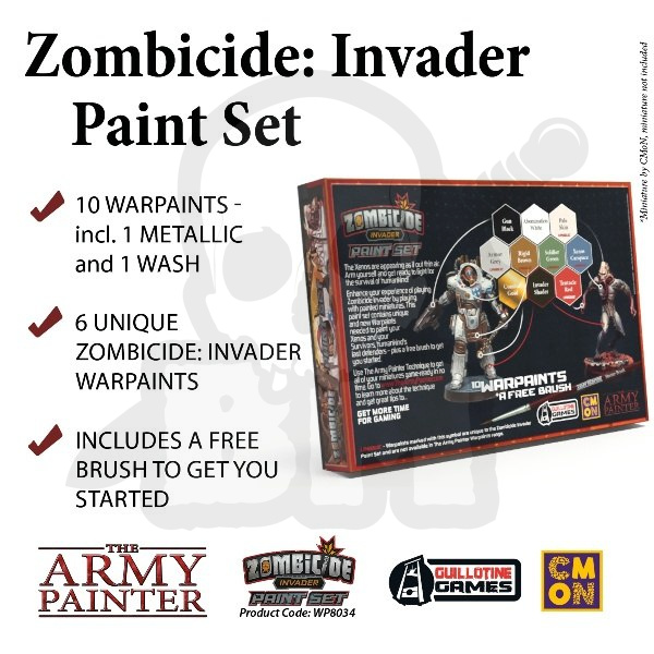 Army Painter Zombicide Invader Paint Set