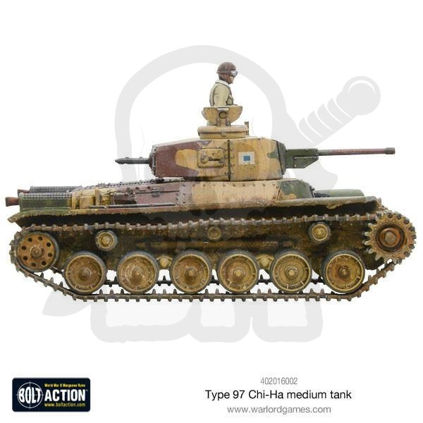 Chi-Ha Japanese tank (plastic)