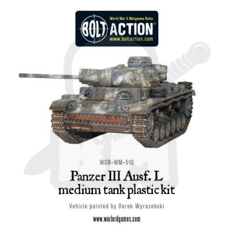 BOLT ACTION Panzer III Ausf J, L, M, N