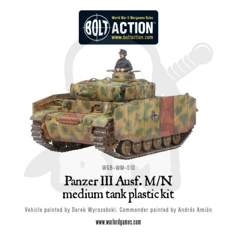 BOLT ACTION Panzer III Ausf J, L, M, N