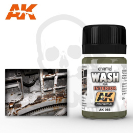 AK Interactive AK093 Wash for Interiors 35ml