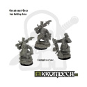 Greatcoats Gun Holding Arms - 5 szt. ork orki orc