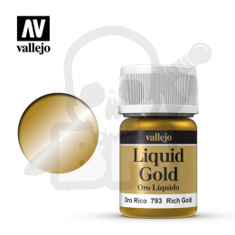 Vallejo 70793 Liquid Gold 35 ml Rich Gold