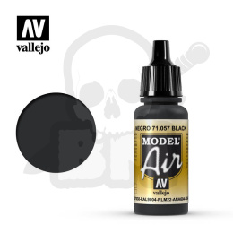 Vallejo 71057 Model Air 17 ml Black
