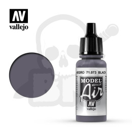 Vallejo 71073 Model Air 17 ml Black Metal