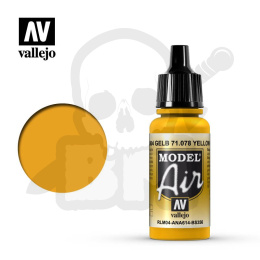 Vallejo 71078 Model Air 17 ml Gold Yellow