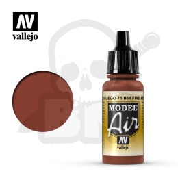 Vallejo 71084 Model Air 17 ml Fire Red
