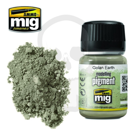 Ammo Mig 3026 Pigment Golan Earth 35ml pigments