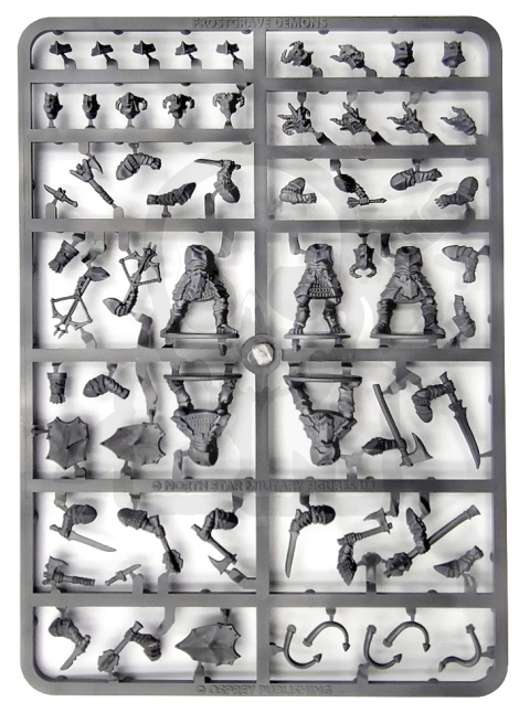 Frostgrave Demons - demony - 20 szt.