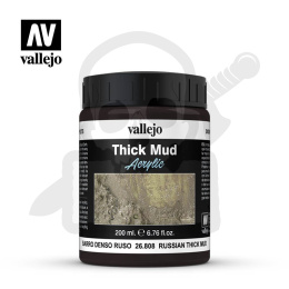 Vallejo 26808 Weathering Effects Thick Mud 200 ml. Russian Mud