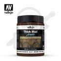 Vallejo 26811 Weathering Effects Thick Mud 200 ml. Brown Mud