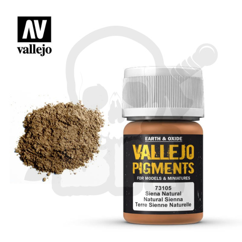 Vallejo 73105 Pigment 35 ml Natural Sienna