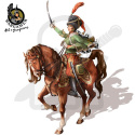 Victoria, the French Hussar (28 mm)