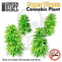 Paper Plants - Cannabis - papierowe rośliny