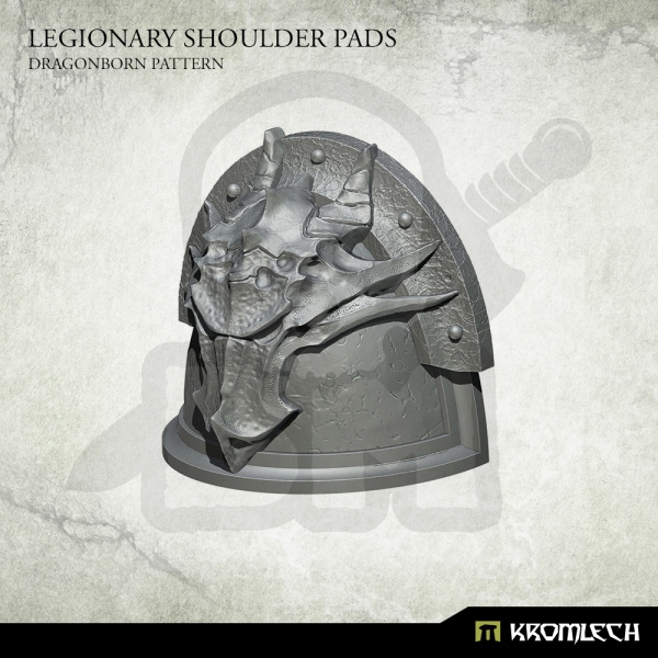 Legionary Shoulder Pads: Dragon Pattern (10)