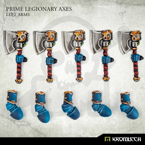 Prime Legionaries CCW Arms: Axes (left arms)