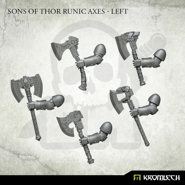 Sons of Thor Runic Axes - Left