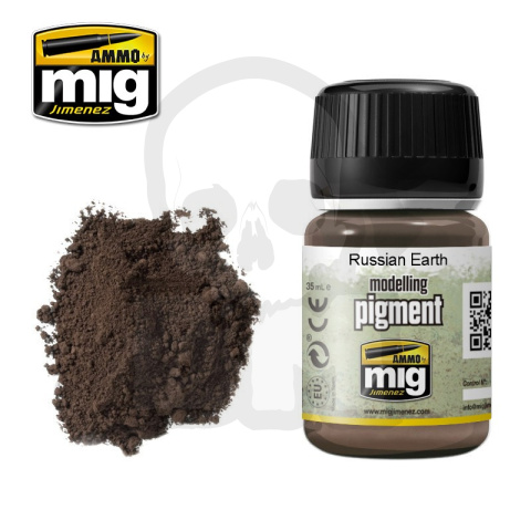 Ammo Mig 3014 Pigment Russian Earth 35ml