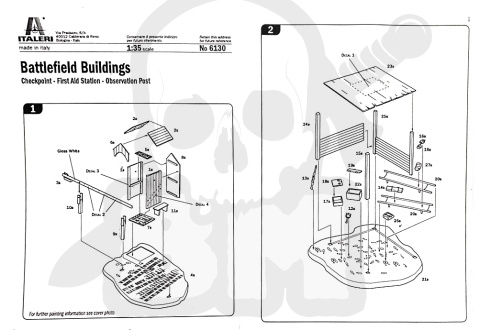1:72 Battlefield Buldings