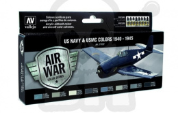 Vallejo 71157 Zestaw Model Air War WWII USN Aircraft