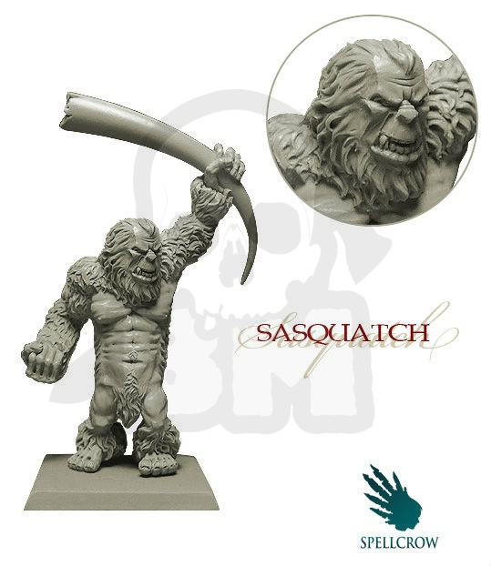 Sasquatch - wielki potwór monster