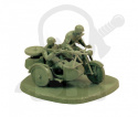 1:72 Soviet M-72 Sidecar Motorcycle w/crew