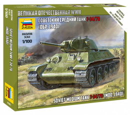1:100 Soviet Tank T-34/76 model 1940