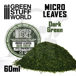 Micro Leaves - Dark Green Mix liście 15 g.