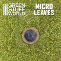 Micro Leaves - Light Green Mix liście 15 g.