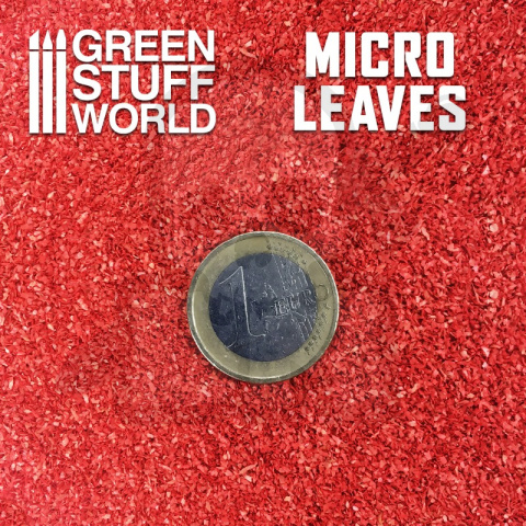 Micro Leaves - Red Mix liście 15 g. Micro Leaves - Red Mix liście 15 g.