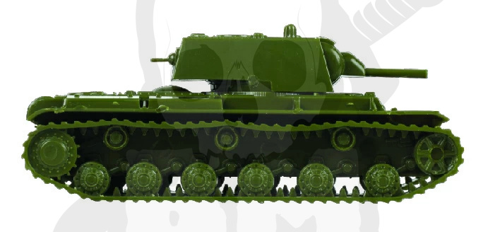 Miniature Char KV1 échelle 1/100 En Métal - Gris - Modèle Réduit Occasion