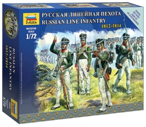 1:72 Russian Line Infantry 1812-1814