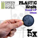 Plastic Bases 50 mm podstawki pod figurki 5 szt.