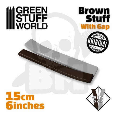 Brown Stuff Tape 6 inches masa modelarska 15 cm