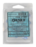 Kostki Chessex K10 Borealis Icicle/l. blue