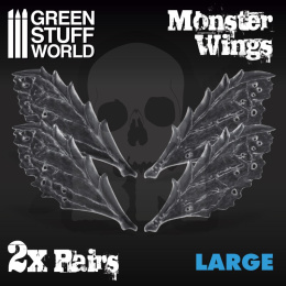 Resin Monster Wings - Large - skrzydła 2 pary