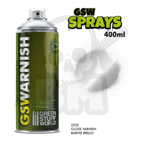 Spray Gloss Varnish 400ml lakier błyszczący