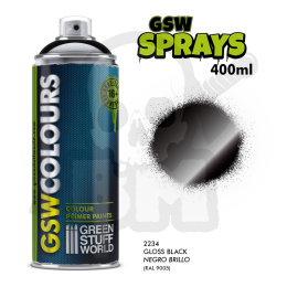 Spray Primer Gloss Black 400ml podkład czarny