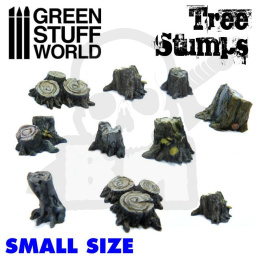 Small Tree Stumps - pieńki 10 szt.