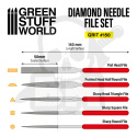 Diamond Needle Files zestaw pilników 5 szt.
