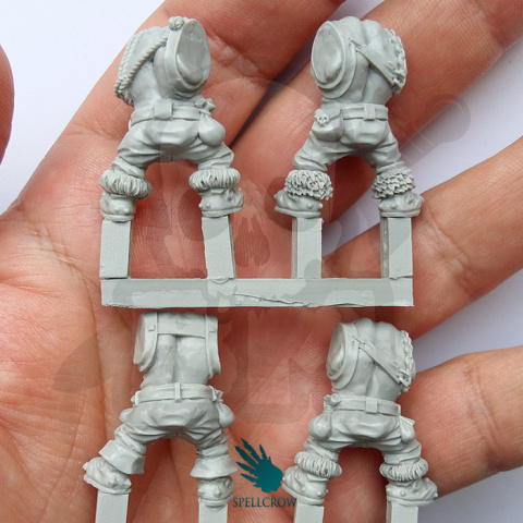 Orcs Warriors Bodies - Orkowe ciała 4 szt.