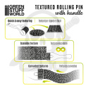 Rolling Pin with Handle Flagstone Small wałek do odciskania tekstur