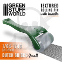 Rolling pin with Handle - Dutch Bricks Small